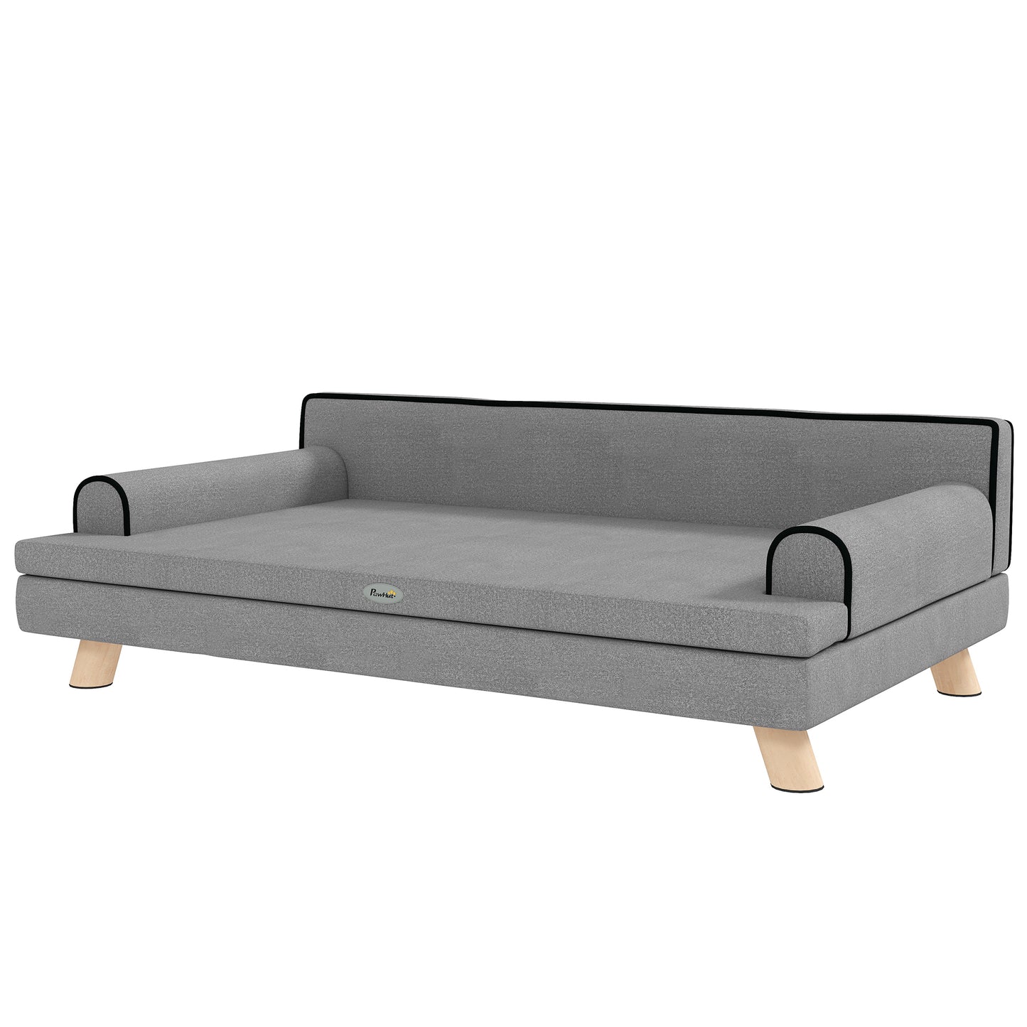 Canapé pour chien surélevé avec coussin lavable