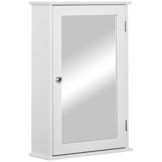 Armoire à pharmacie murale avec miroir et tablettes