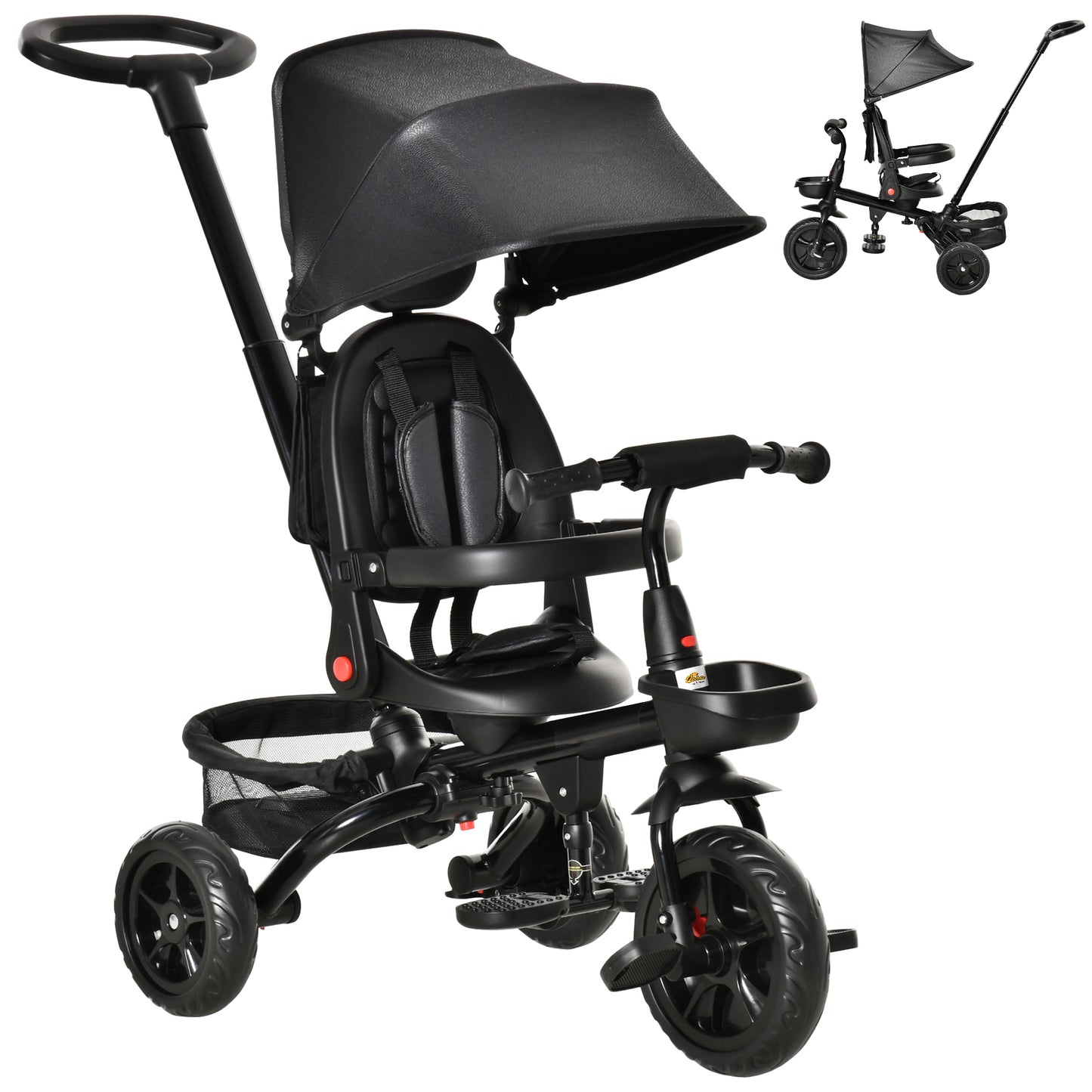 Tricycle évolutif 5-en-1 pour tout-petits