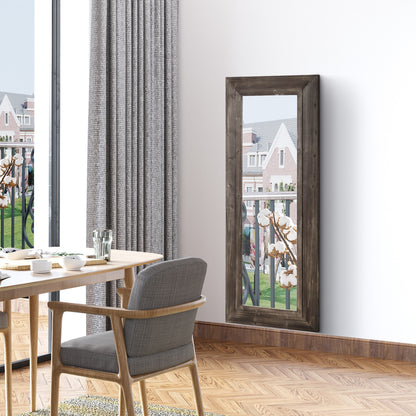 Miroir pleine longueur style fermier 150 x 60 cm