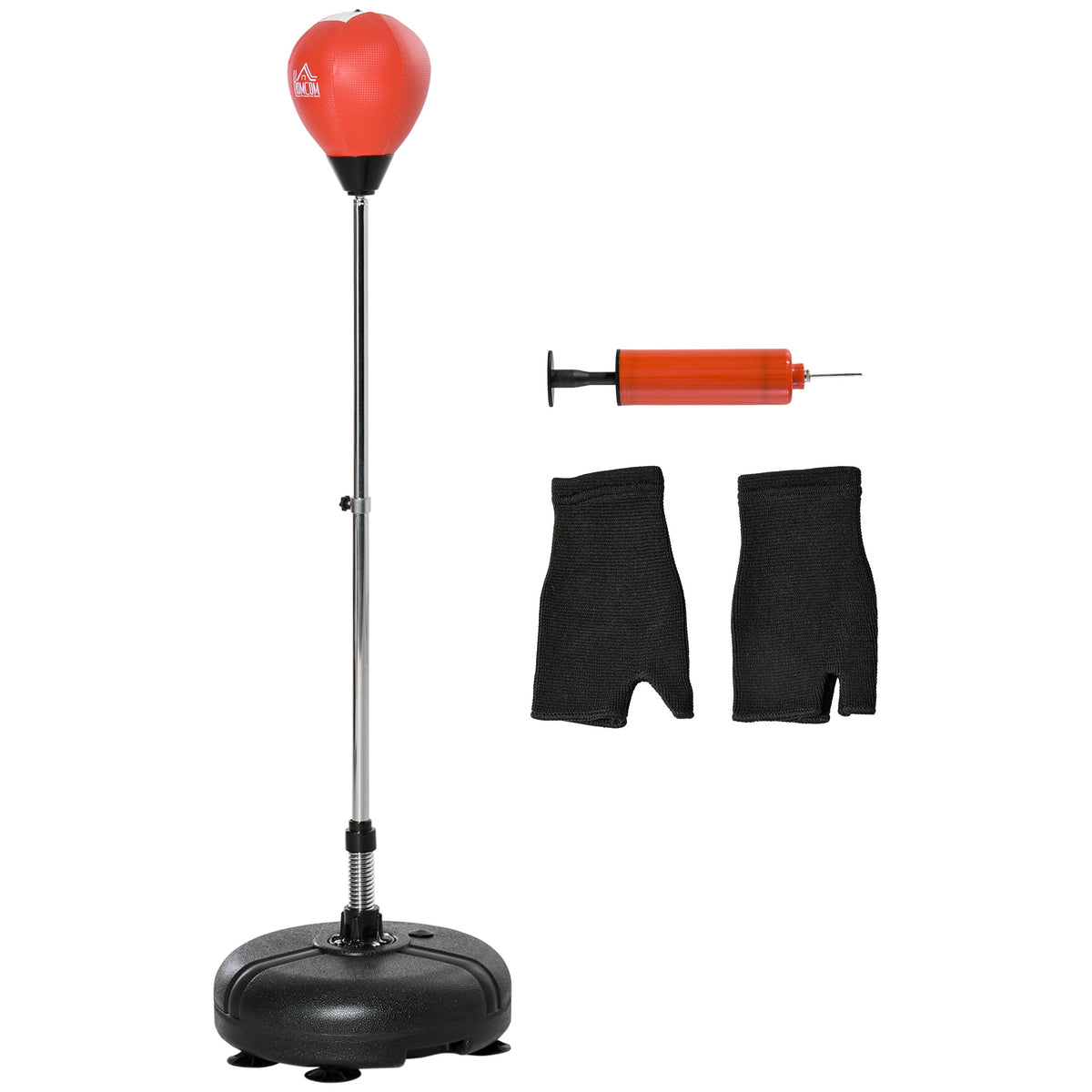 Sac de frappe reflex sur pied réglable
