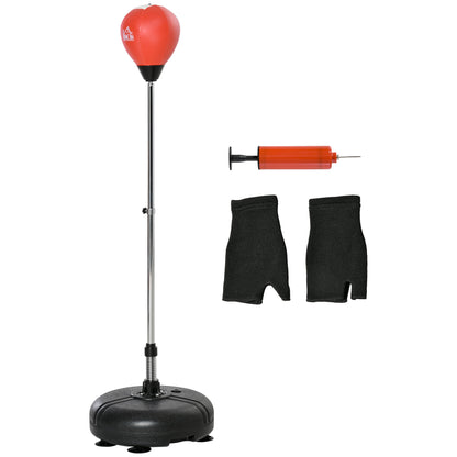 Sac de frappe reflex sur pied réglable