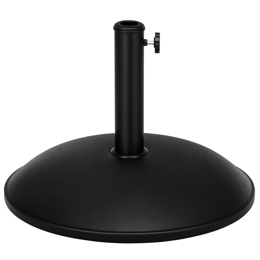 Socle de parasol en ciment rond 20 kg résistant