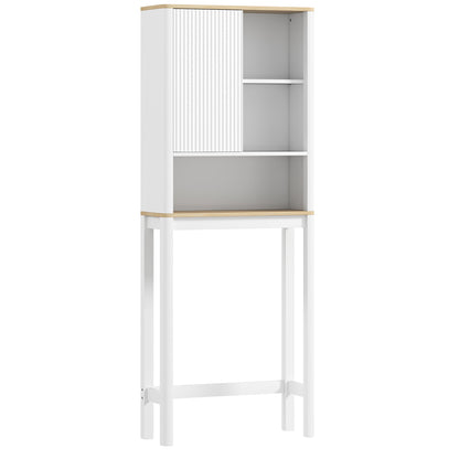 Meuble de rangement au-dessus toilette ajustable