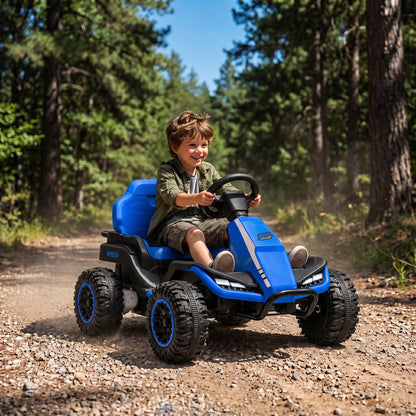 Voiture électrique pour enfants 24V avec télécommande et lumières DEL