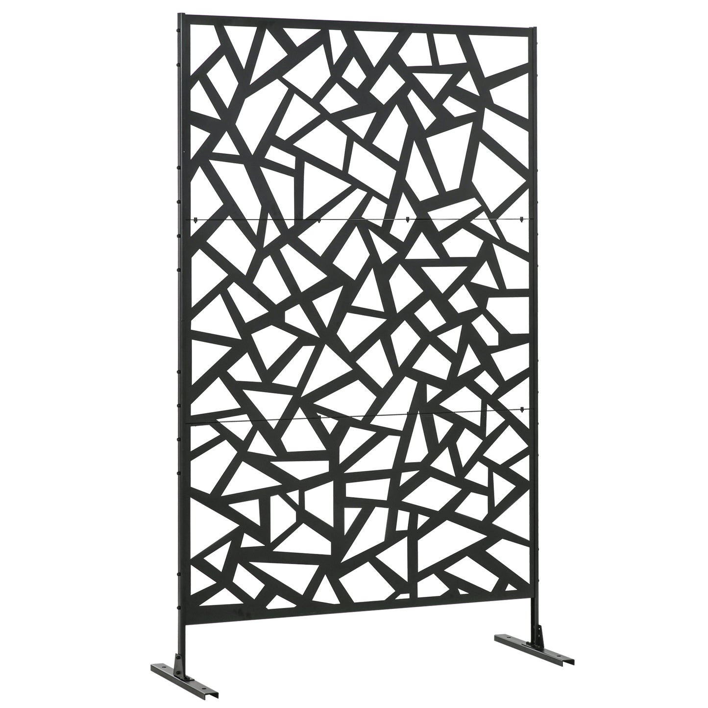 Outsunny Privacy Screen - Willow Style Outdoor Decorative Panel