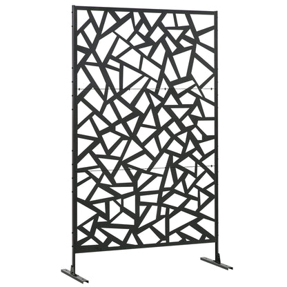 Outsunny Privacy Screen - Willow Style Outdoor Decorative Panel