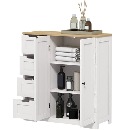 Meuble de salle de bain sur pied moderne