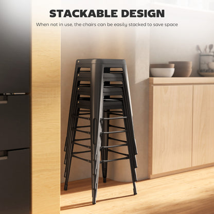 Tabourets de bar industriels 61 cm ensemble de 4