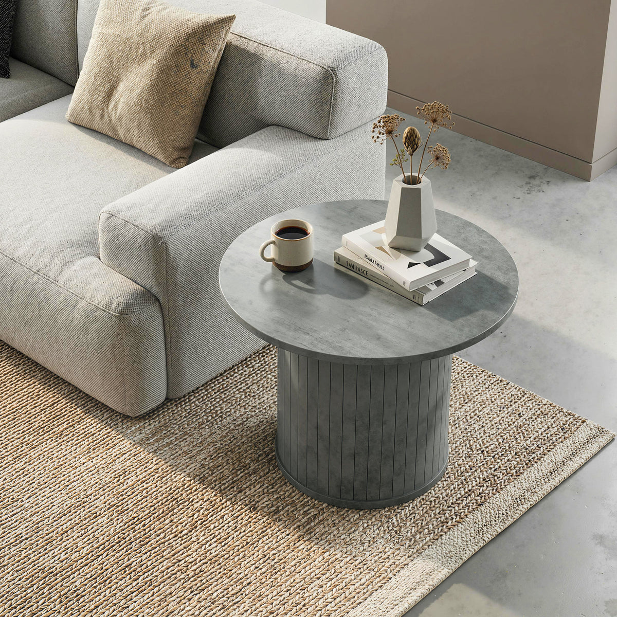 Table basse ronde moderne