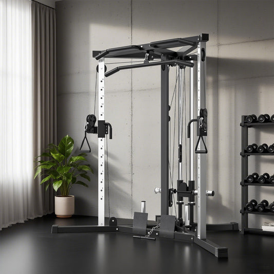 Tour de puissance musculation multifonctionnelle en acier