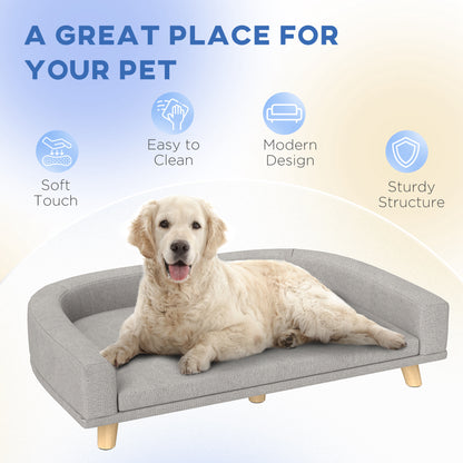 Canapé pour chien grande taille housse lavable