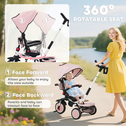 Tricycle évolutif 6 en 1 pour enfants 1-5 ans