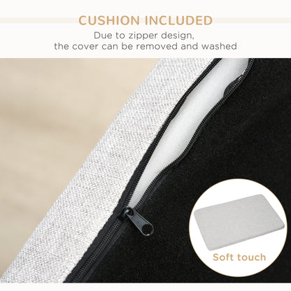 Sofa pour animaux moderne avec coussin amovible
