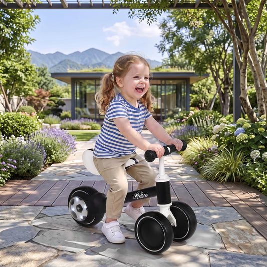 Vélo d'équilibre pour bébé à roues lumineuses