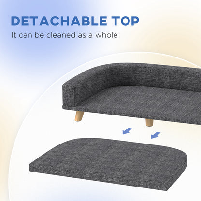 Canapé pour chien grande taille housse lavable