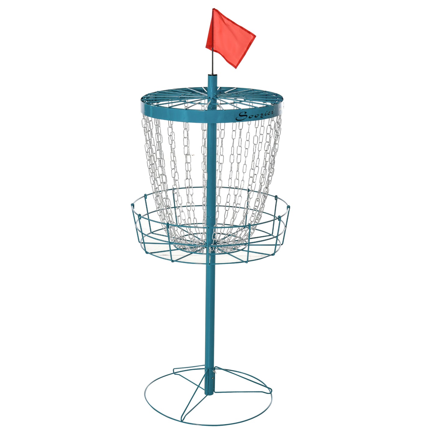 Panier de disc golf portable 24 chaînes avec sac