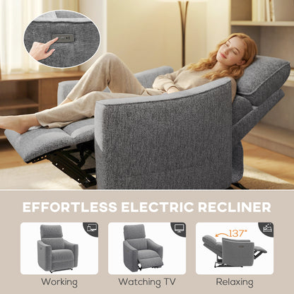 Fauteuil inclinable électrique en chenille