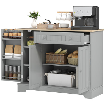 Buffet de cuisine moderne avec tiroir et étagère réglable