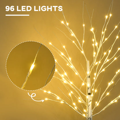Sapin lumineux 150cm 58 DEL modes ajustables