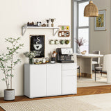 Buffet de cuisine moderne avec rangement