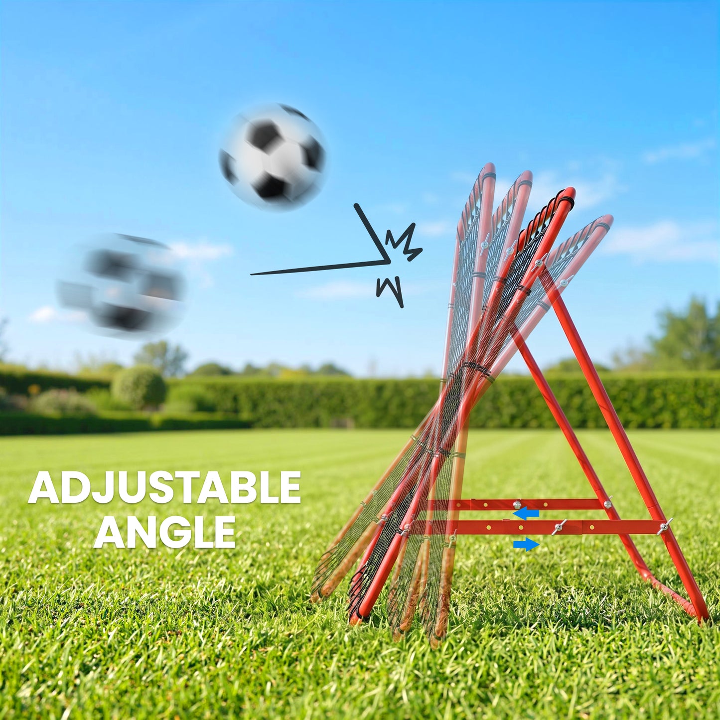 Filet de retour multi-sports réglable et pliable