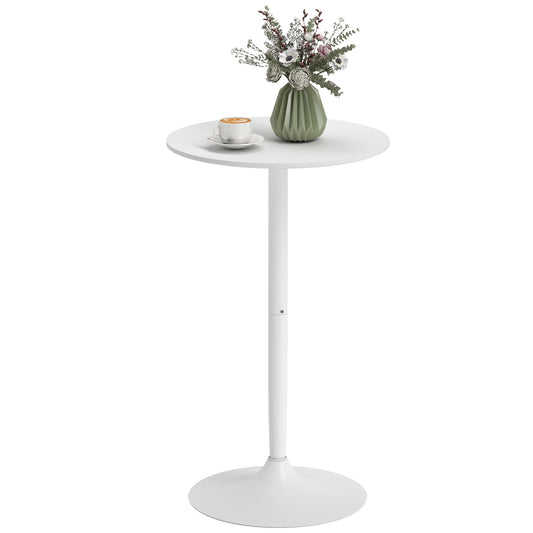 Table haute de bar ronde moderne — bistro 2 personnes