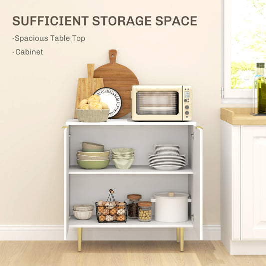 Armoire de rangement cuisine tablettes ajustables pieds métal