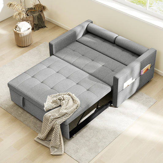 Canapé-lit convertible avec ports USB et dossier ajustable