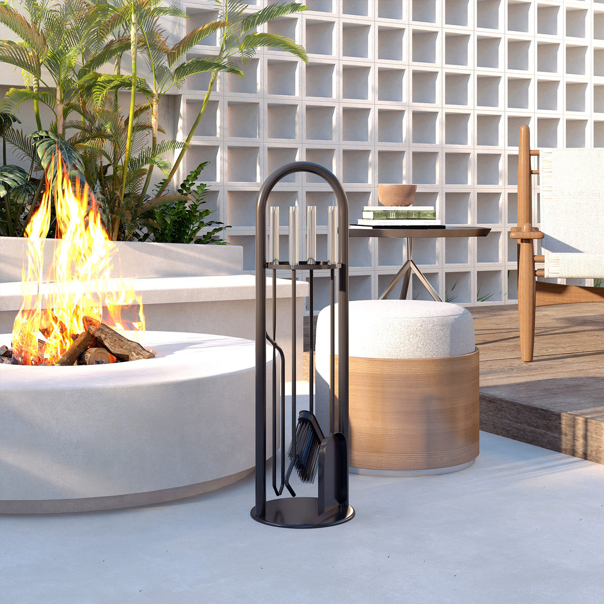 Ensemble d'outils pour foyer — Lot de 5