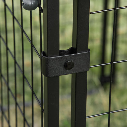 Enclos extérieur pour chien verrouillable