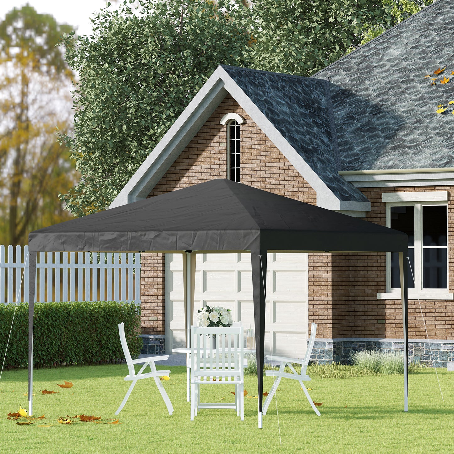 Tente de jardin pop up 3 x 3 m avec sac de transport