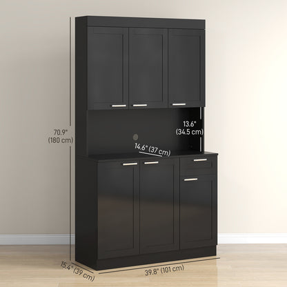 Grand garde-manger de cuisine 180 cm