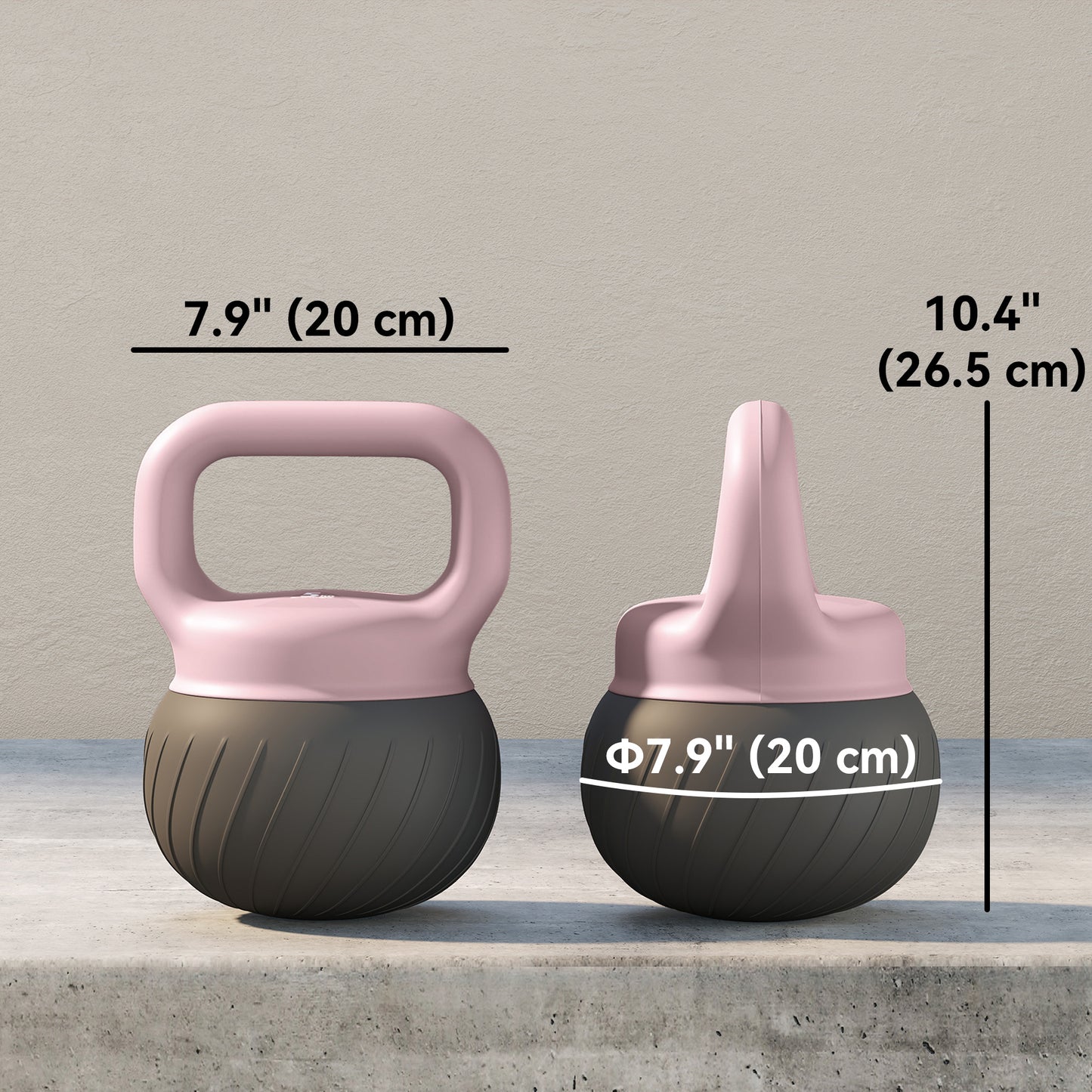 Kettlebell souple poignée antidérapante 5 kg