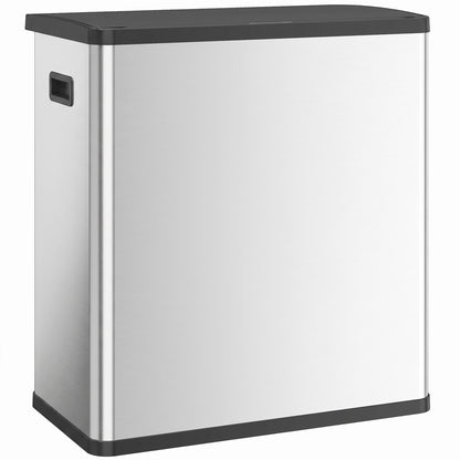 Poubelle automatique intelligente à double compartiment 60 L