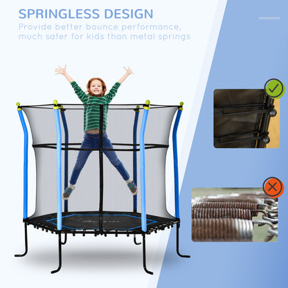 Trampoline intérieur pour enfants avec filet de sécurité