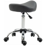 Tabouret selle ergonomique ajustable à roulettes