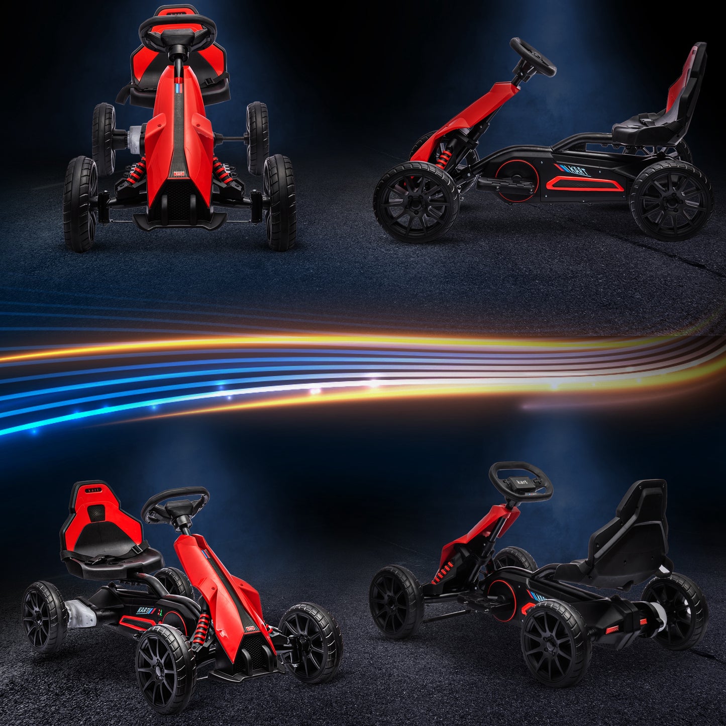 Karting électrique enfant 12V 7Ah tout-terrain