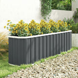 Bac de jardinage surélevé galvanisé 61 cm profond