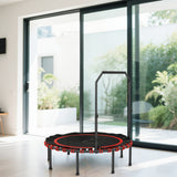 Mini trampoline pliable d'intérieur avec poignée réglable