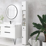 Armoire de salle de bain haute autoportante