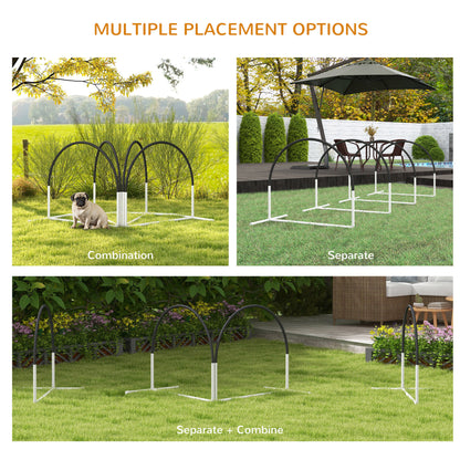 Ensemble d'agilité pour chien — Lot de 4