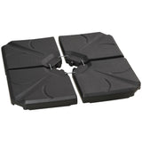 Base de parasol déporté 4 pièces 56 kg