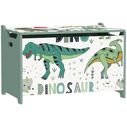 Kids Toy Box Storage Chest with Safety Hinges