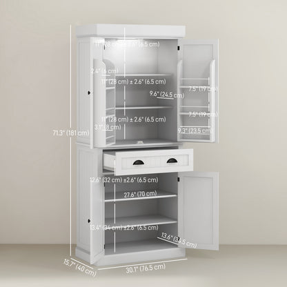 Armoire de cuisine garde-manger éclairage LED