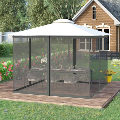 Moustiquaire de remplacement pour gazebo 10' x 13'