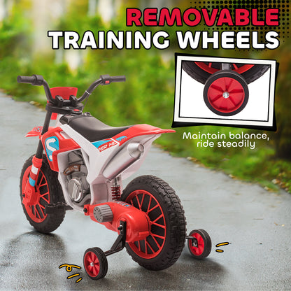 Moto électrique enfant 12V roues amovibles