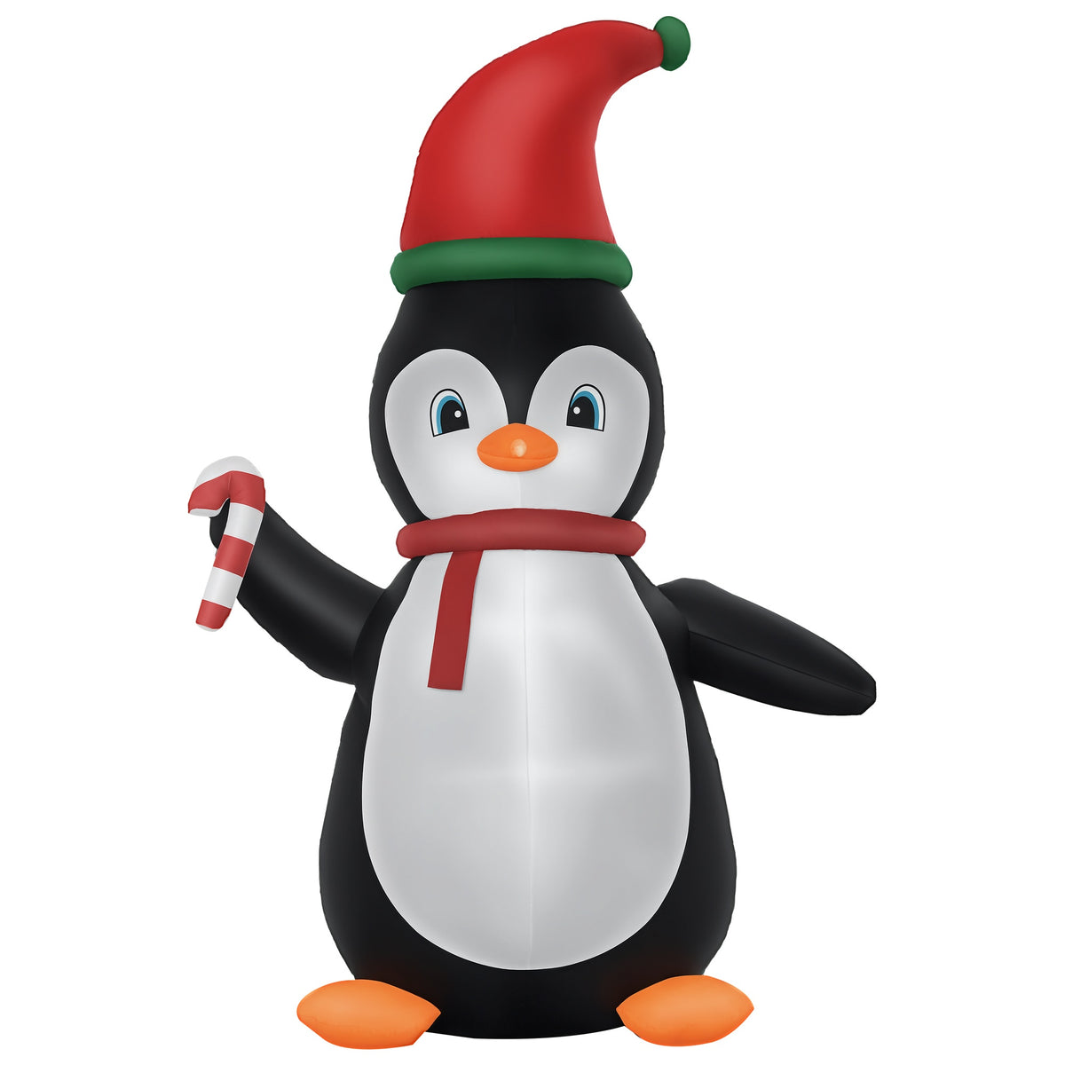 Pingouin gonflable Noël LED 2,5 m