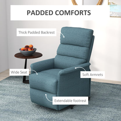 Fauteuil releveur électrique à inclinaison avec télécommande