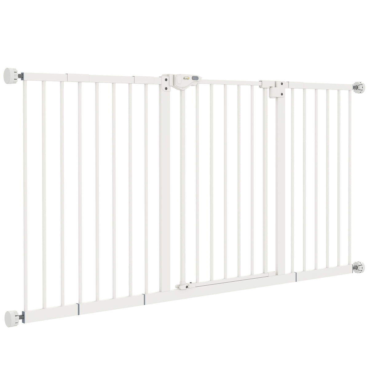 Barrière pour animaux ajustable 29-58 po avec porte